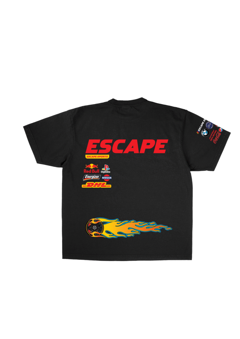 Loading Taxi Tees - Black - Image 2