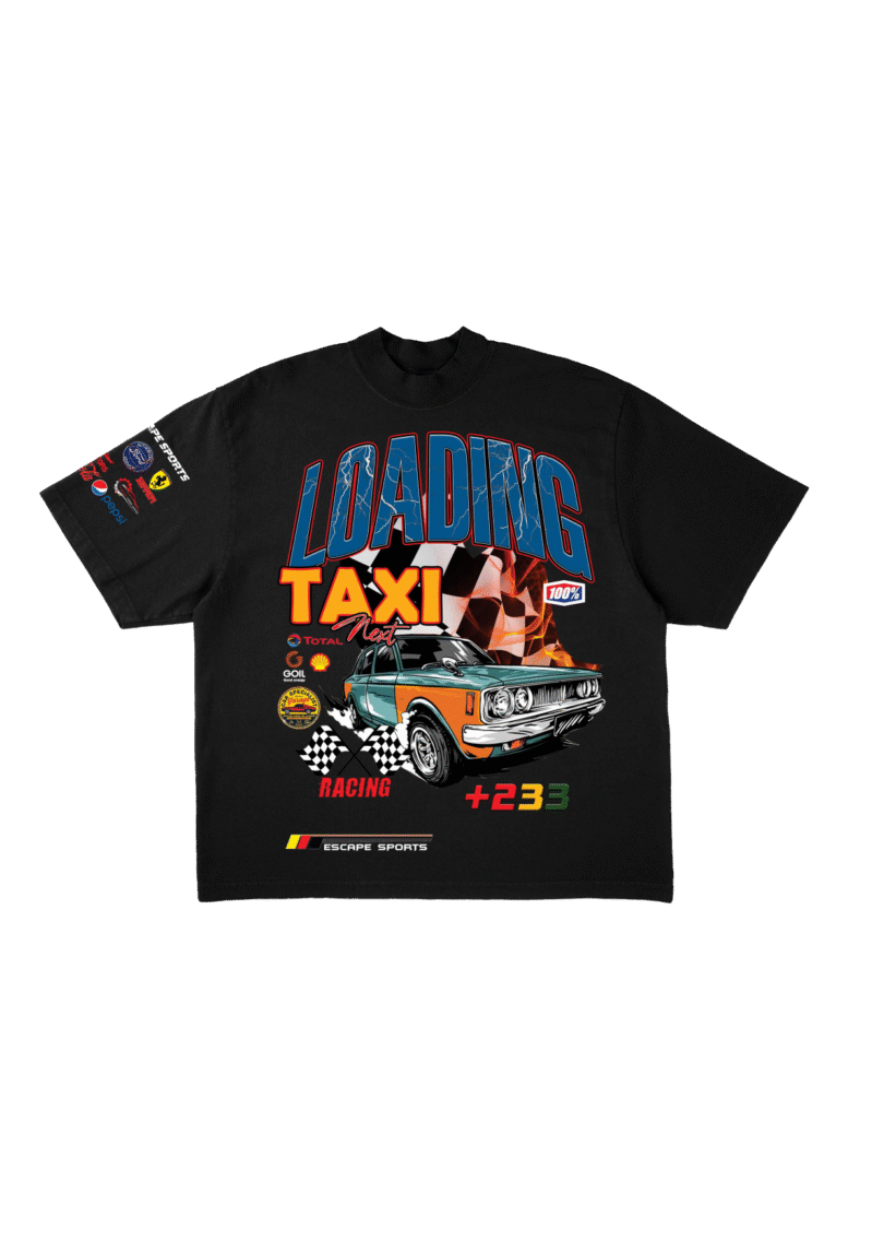 Loading Taxi Tees - Black