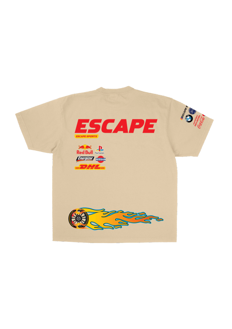 Loading Taxi Tees - Cream - Image 2