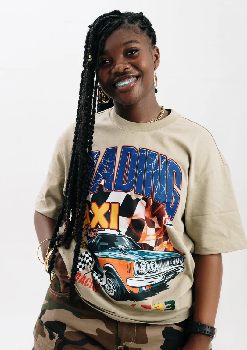 Loading Taxi Tees - Cream - Image 3