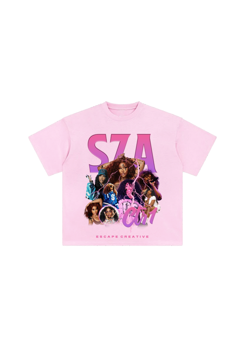 SZA Fan Tees - Pink